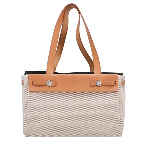 hermes herbag cabas bag.